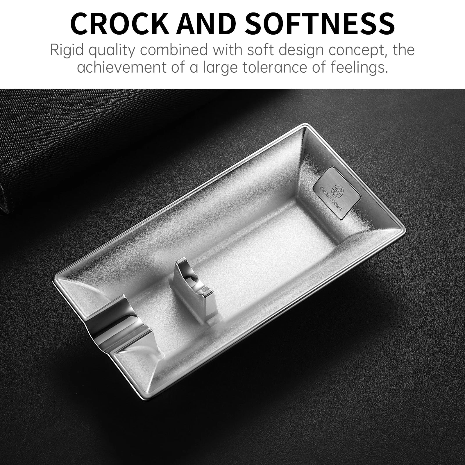 Silver Retro Ashtray