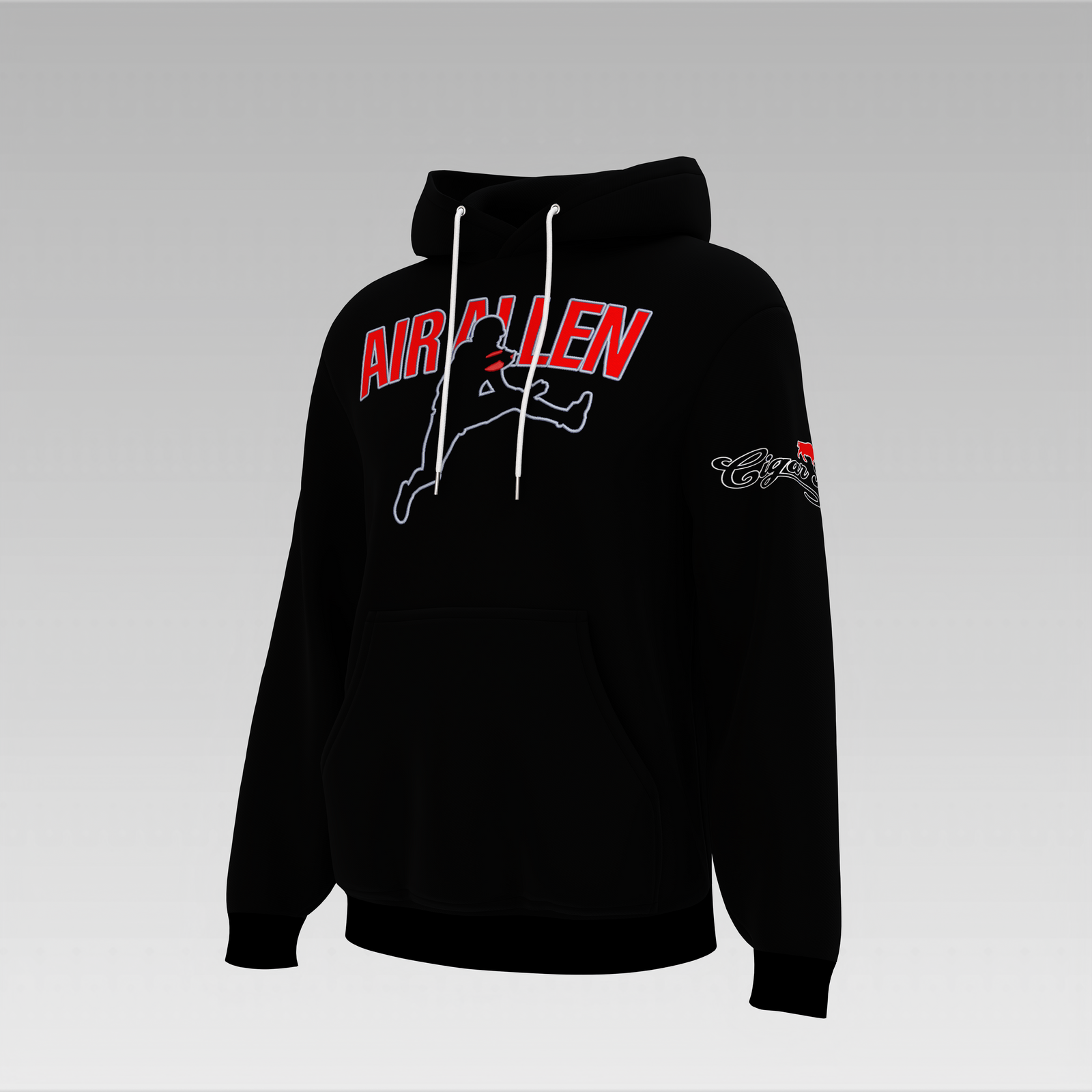 Premium Air Allen Cigar Mafia Hoodie – Bills Mafia Exclusive
