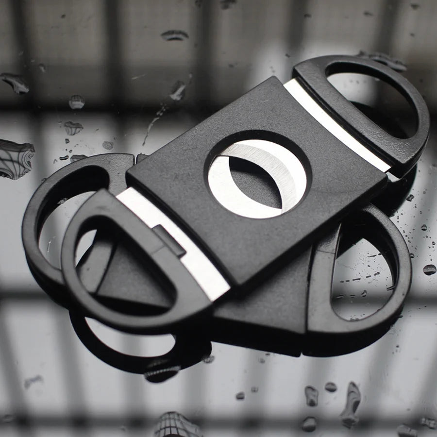 Black Double-Edged Scissors