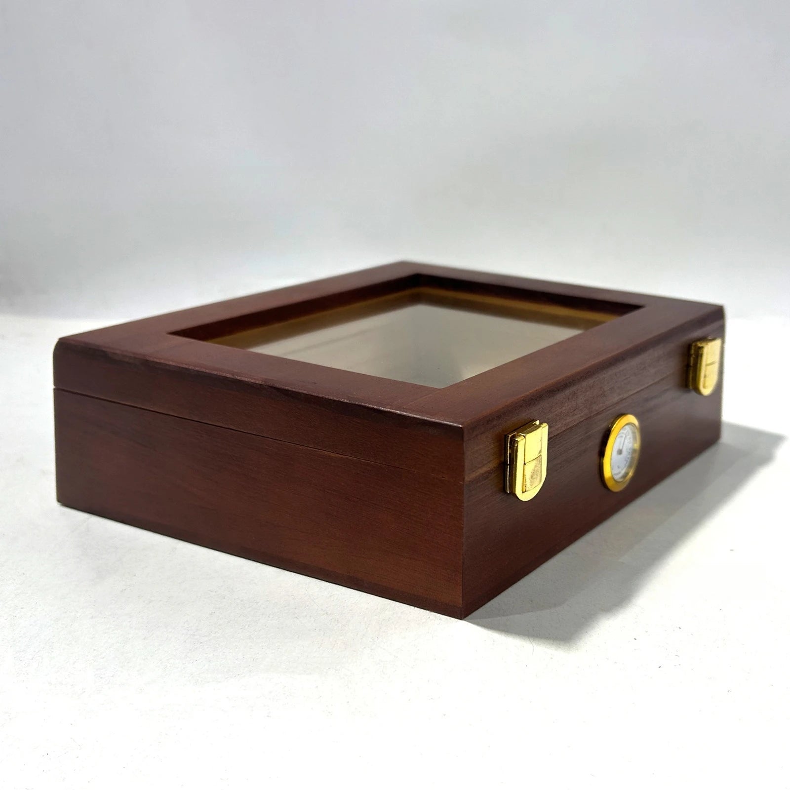 Black Flip-Top Humidor