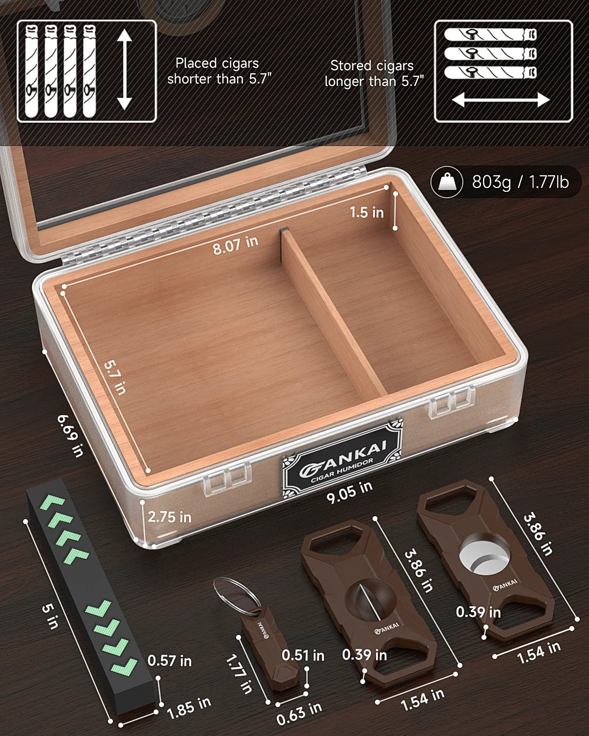 Clear Cutter Humidor
