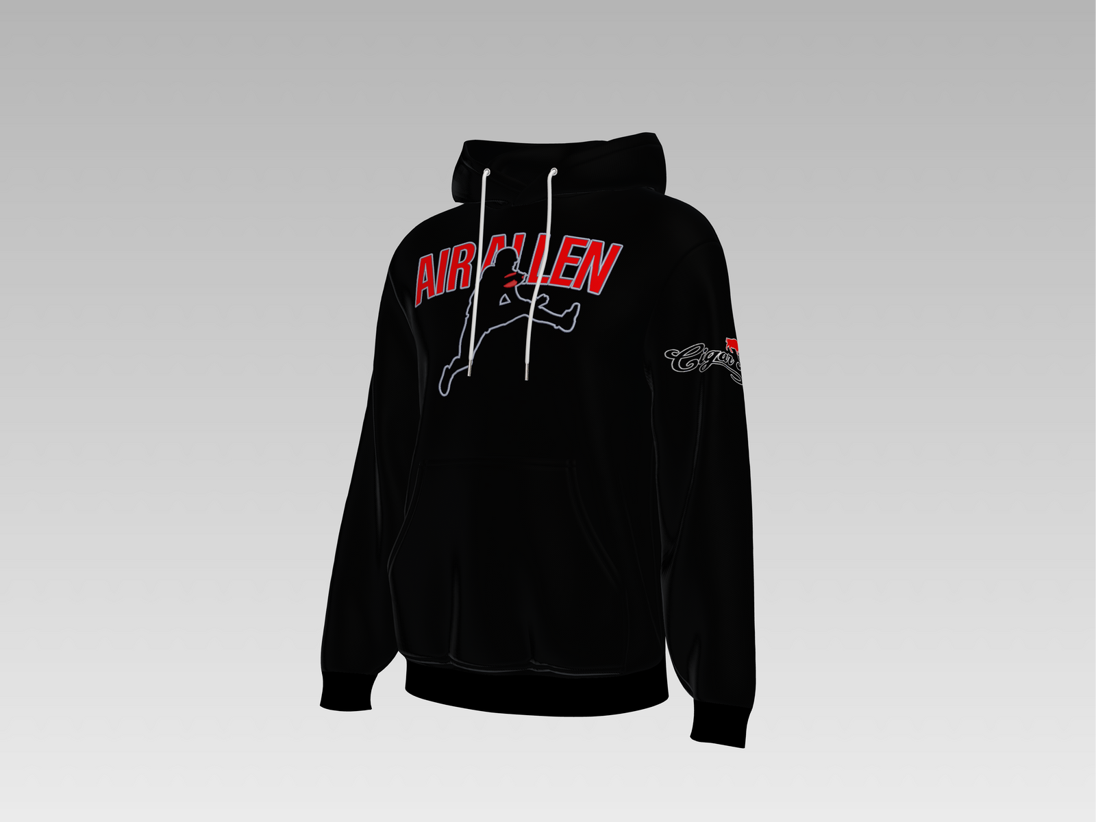 Premium Air Allen Cigar Mafia Hoodie – Bills Mafia Exclusive