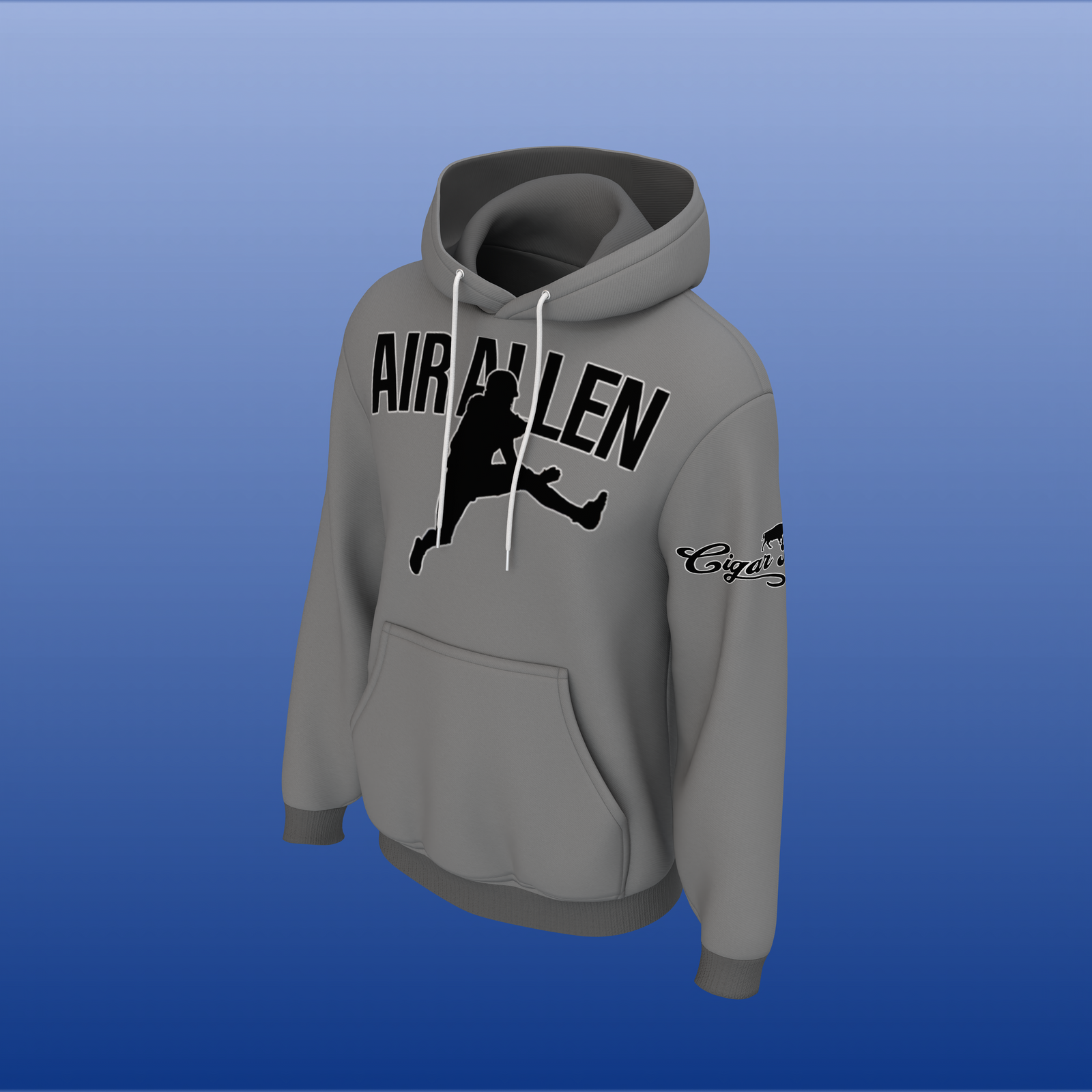 Premium Air Allen Cigar Mafia Hoodie – Bills Mafia Exclusive
