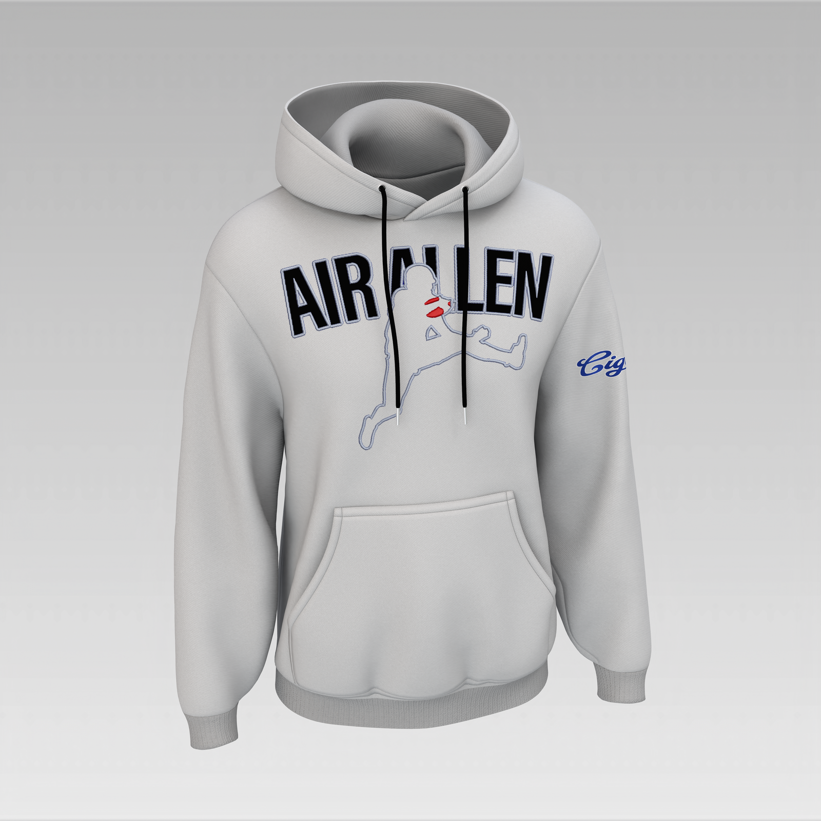 Premium Air Allen Cigar Mafia Hoodie – Bills Mafia Exclusive