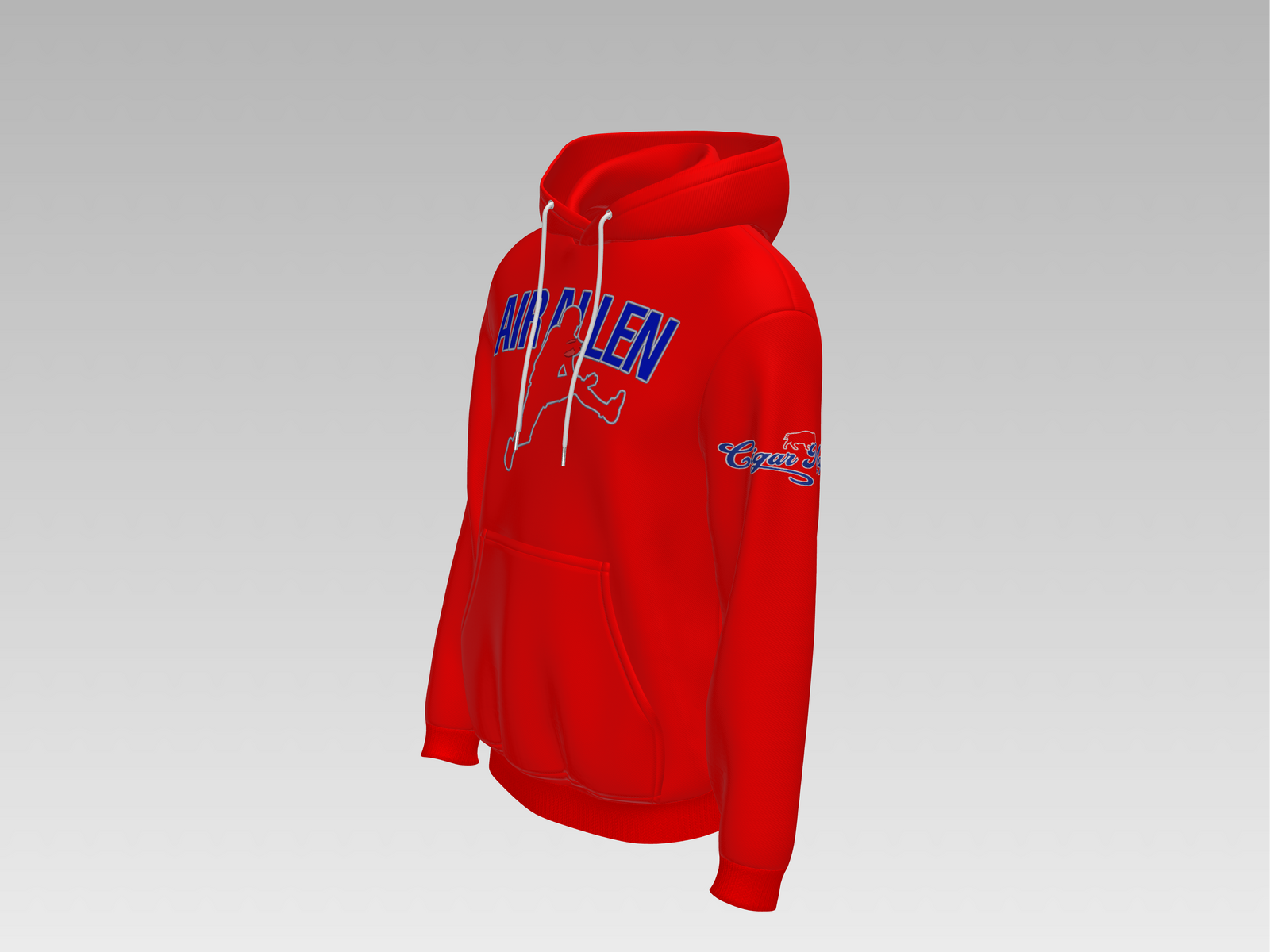 Premium Air Allen Cigar Mafia Hoodie – Bills Mafia Exclusive