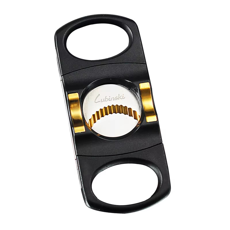 Cigar Scissors Portable Large Diameter Multifunctional Cigar Cutter Cigar Holder