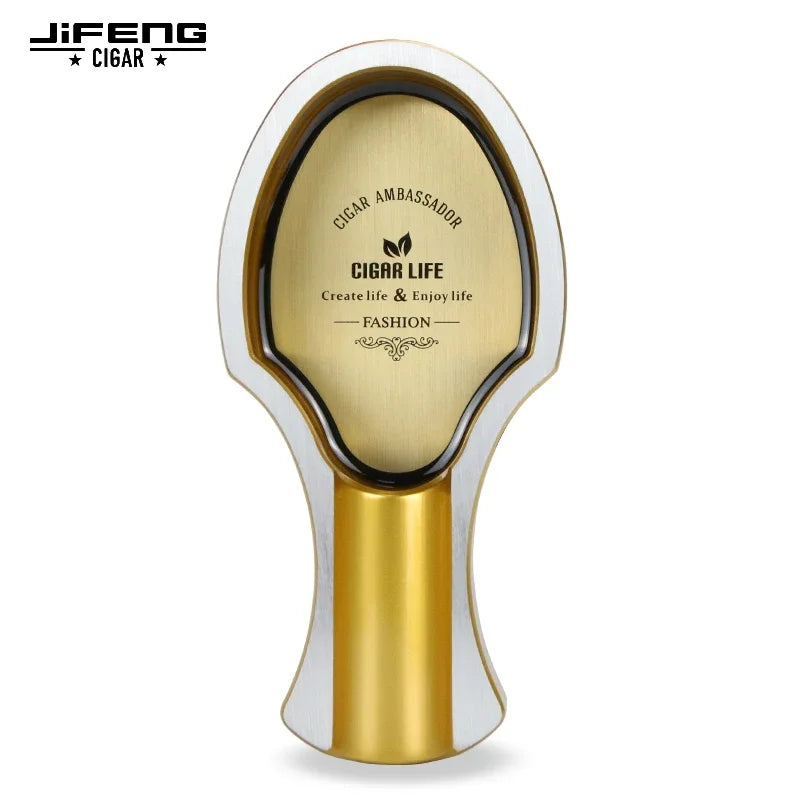 Cigar Ashtray Creative Metal Ashtray Portable Light Luxury Household Personal Household Cigar Ashtray