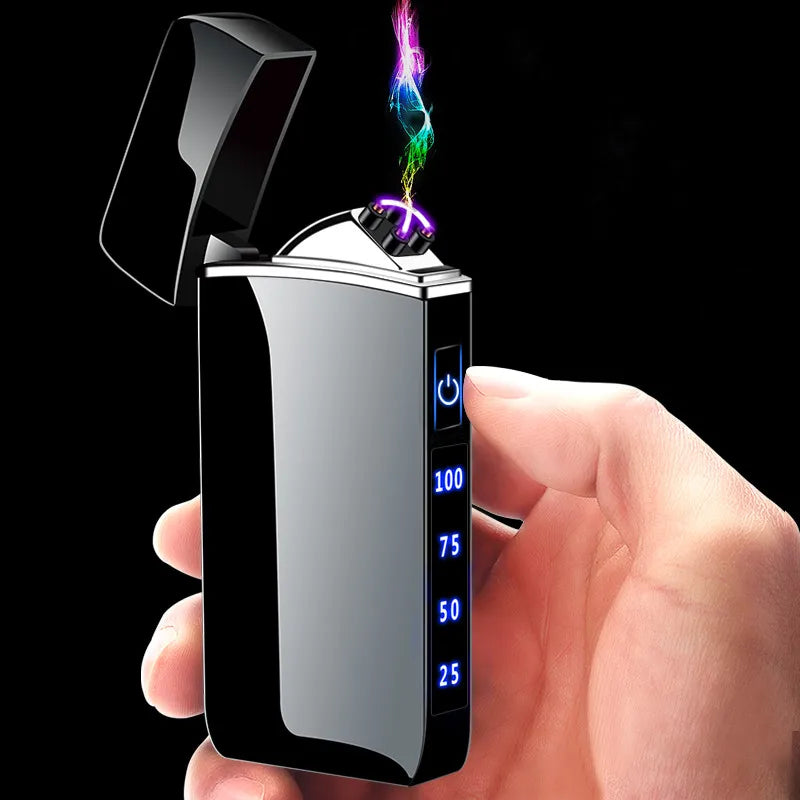 Touch Sensing Dual Arc USB Lighter