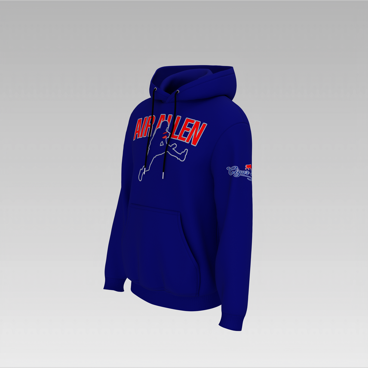 Premium Air Allen Cigar Mafia Hoodie – Bills Mafia Exclusive