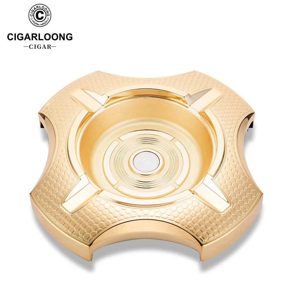 Gold Vintage Ashtray