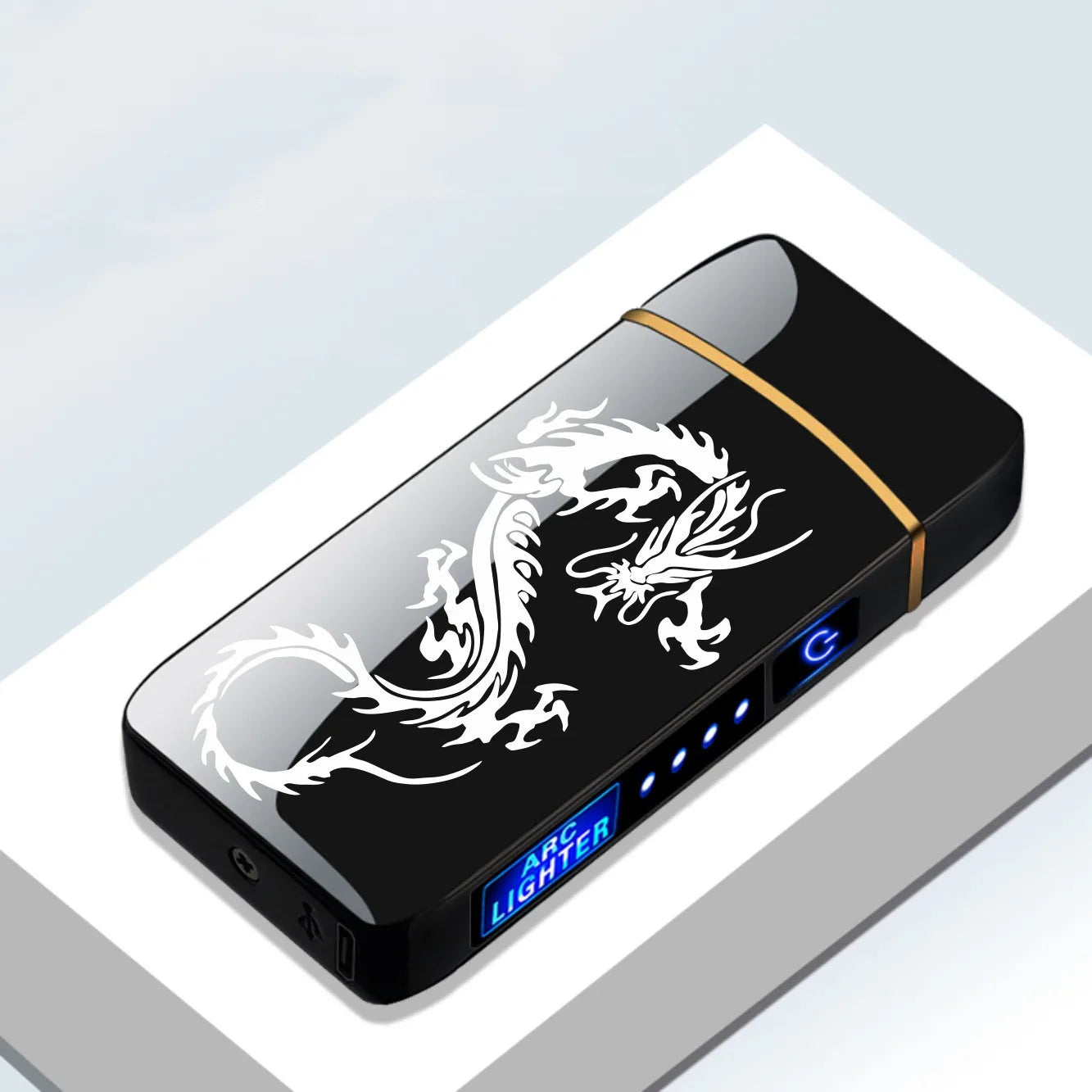 Windproof Double Arc Plasma USB Lighter
