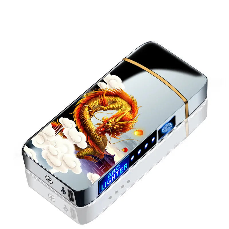 Windproof Double Arc Plasma USB Lighter
