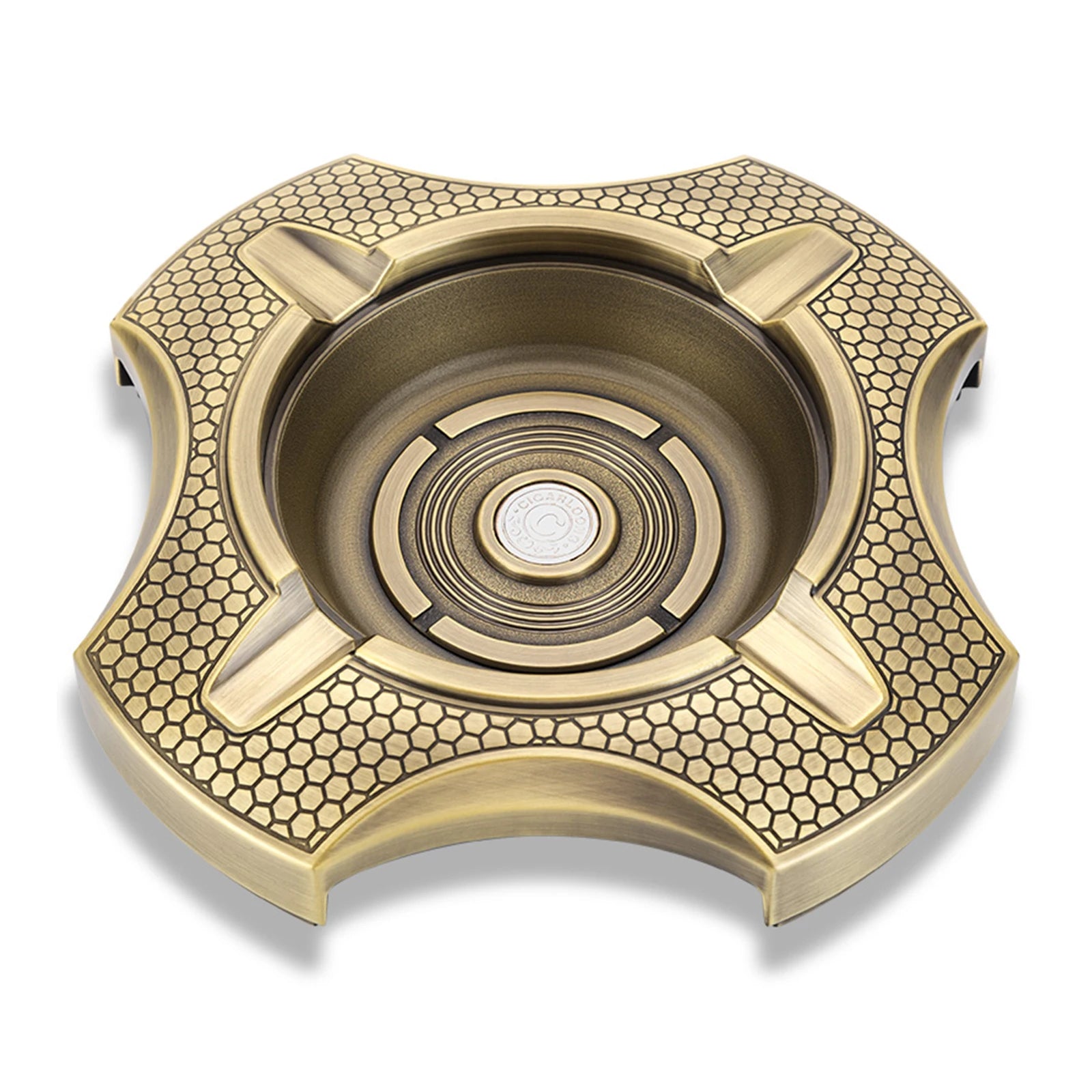 Gold Vintage Ashtray