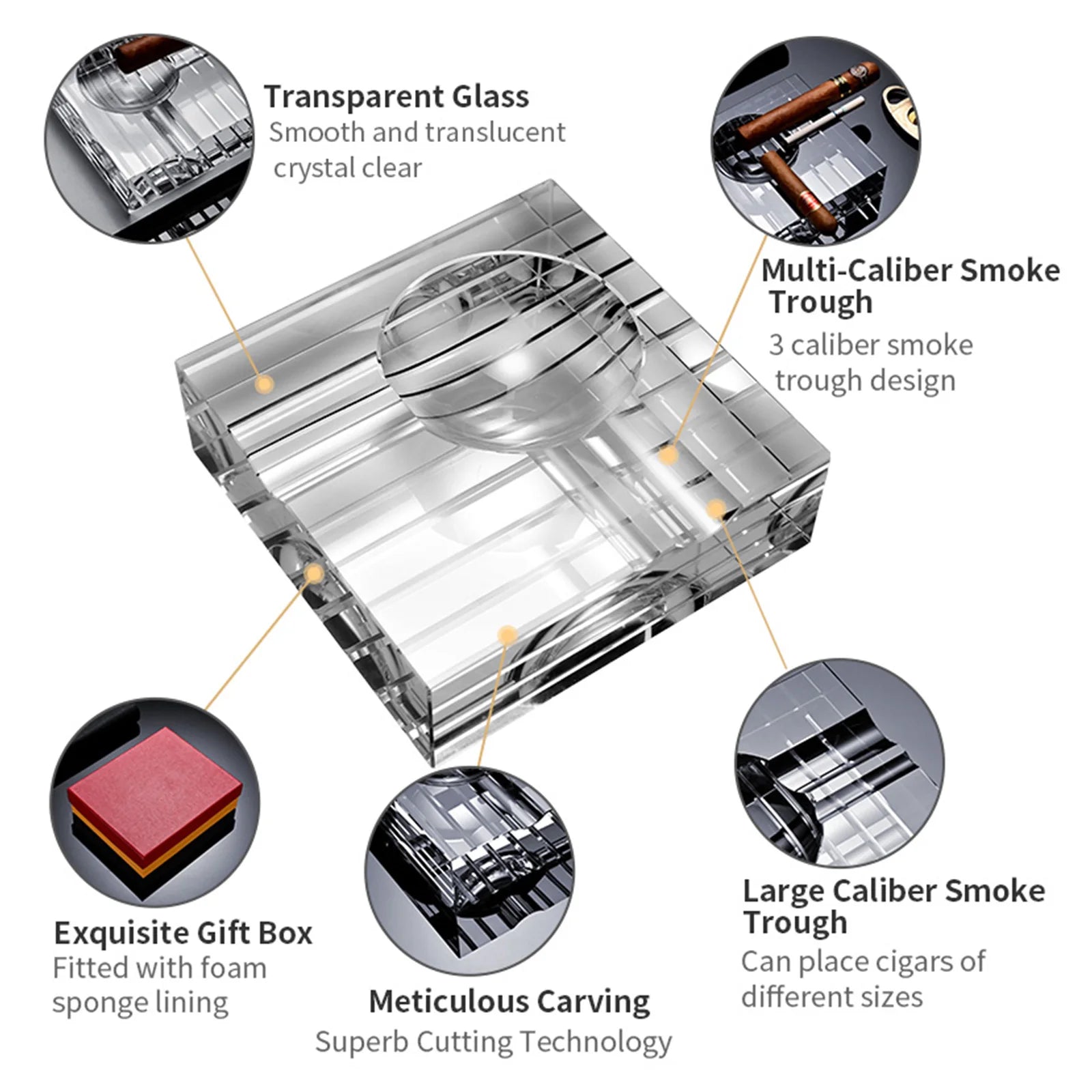 Clear Crystal Tabletop