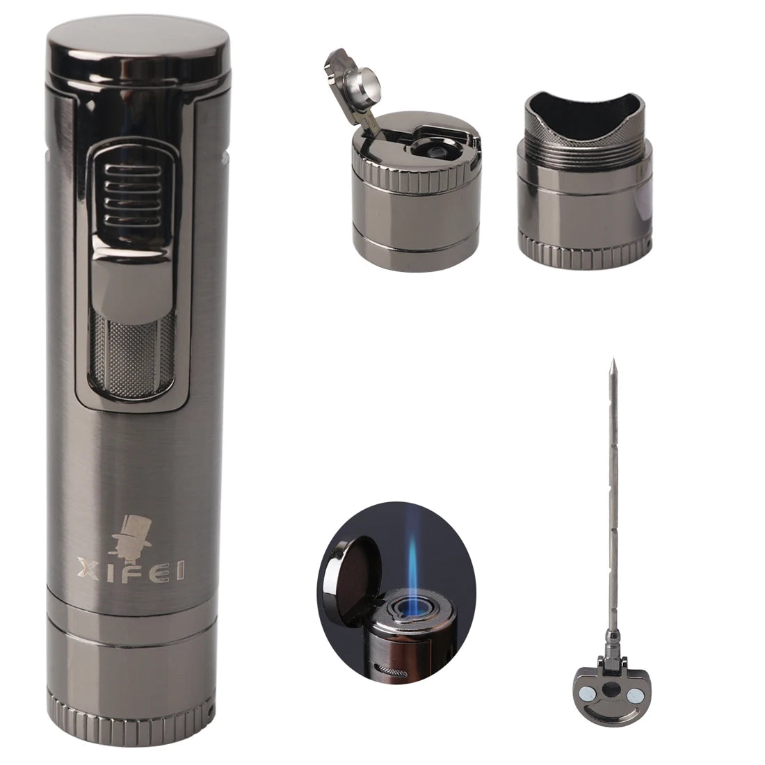 Torch Lighter with Punch and Needle