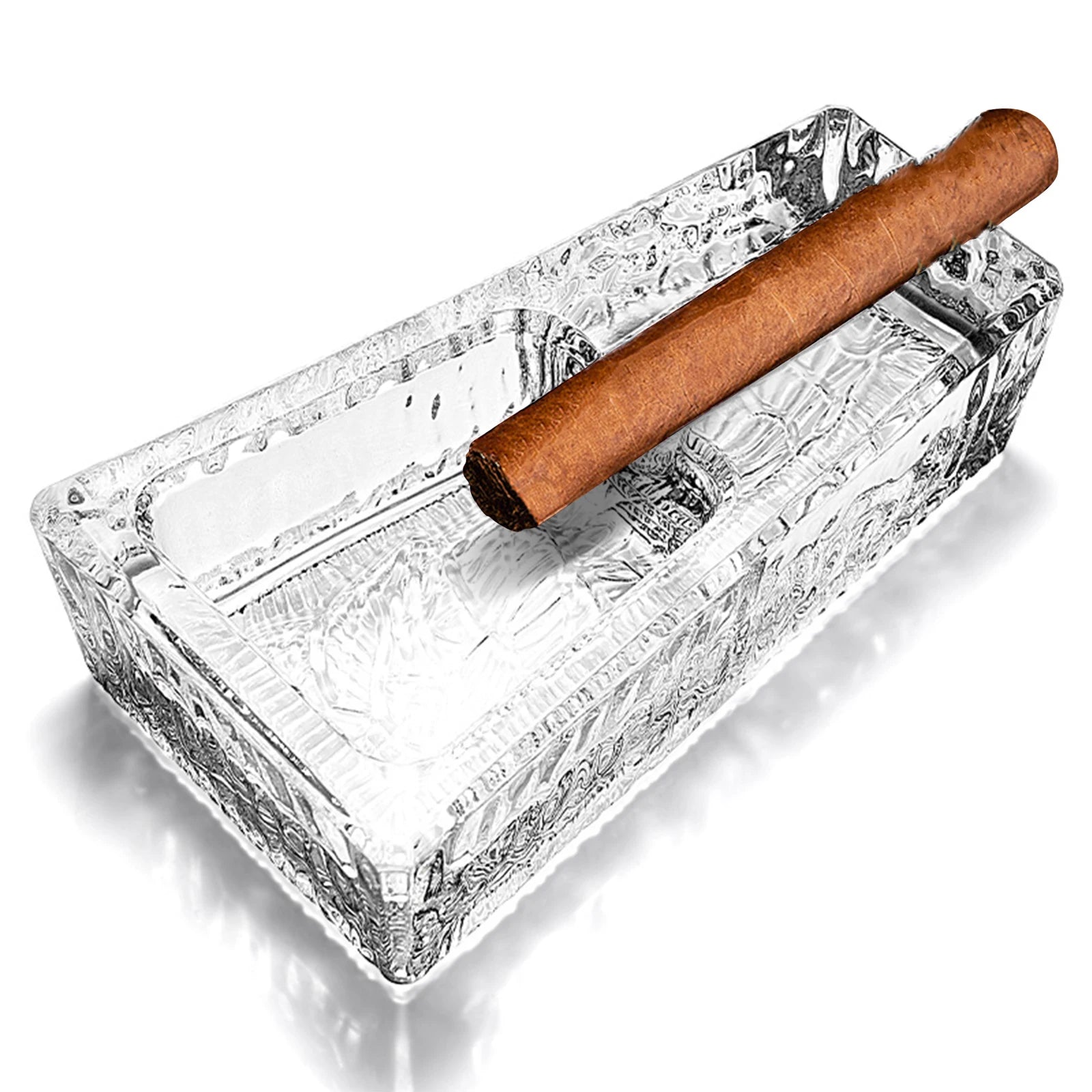 Clear Glass Ashtray B