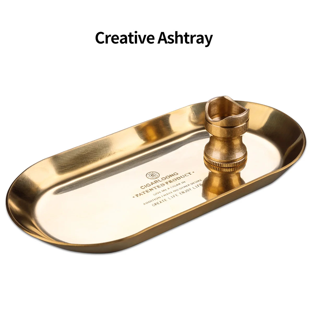 Gold Ashtray Holder