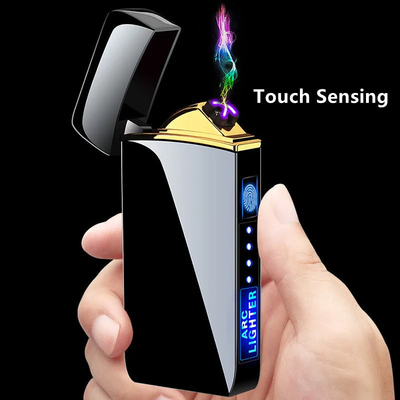 Windproof Double Arc Plasma USB Lighter