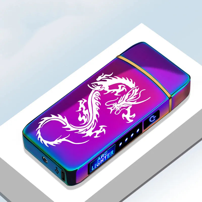 Windproof Double Arc Plasma USB Lighter