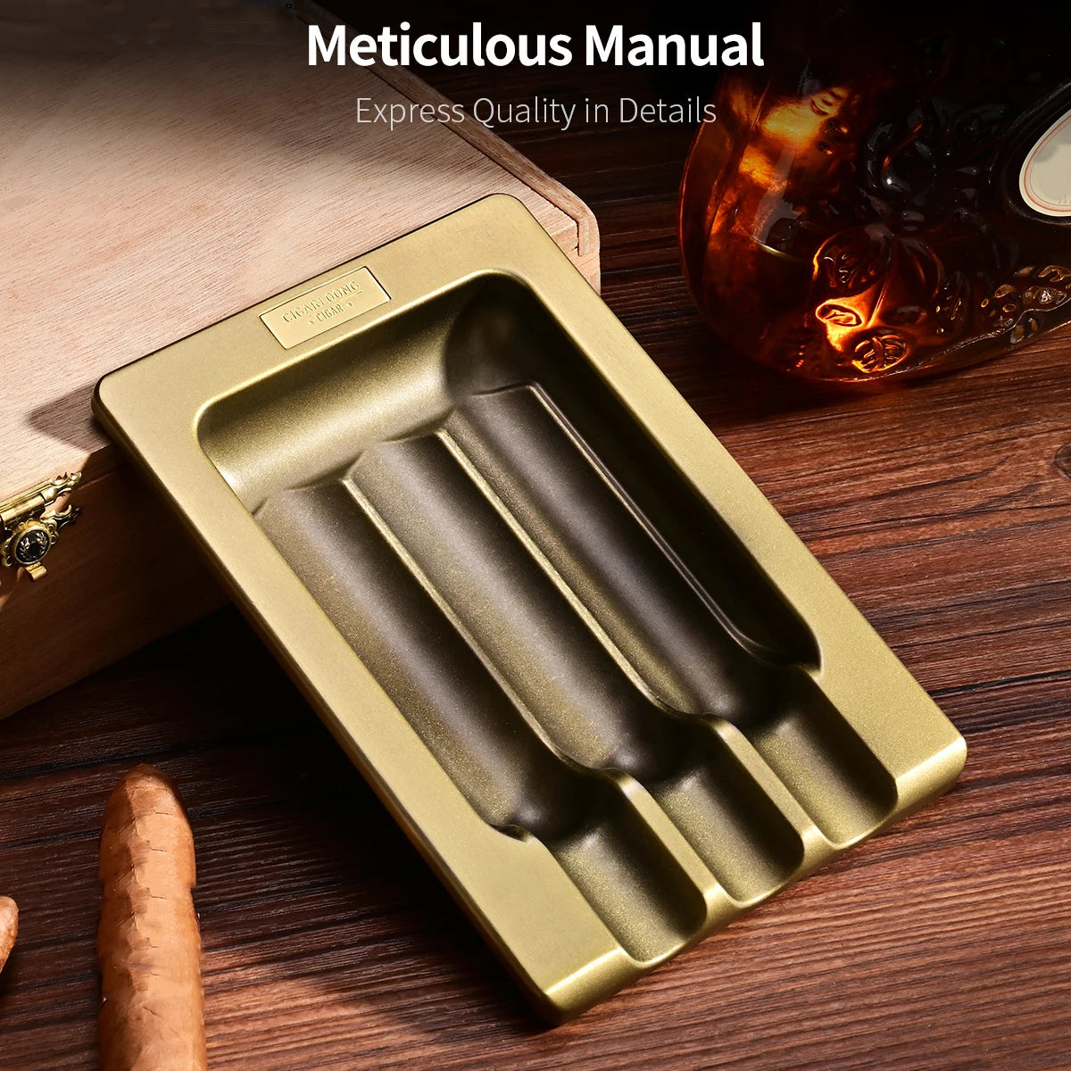 Bronze Titanium Ashtray