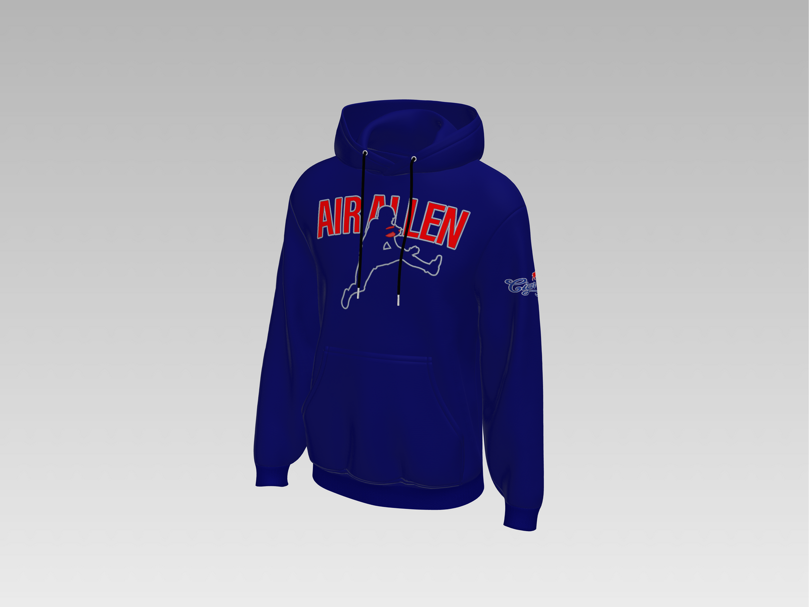 Premium Air Allen Cigar Mafia Hoodie – Bills Mafia Exclusive