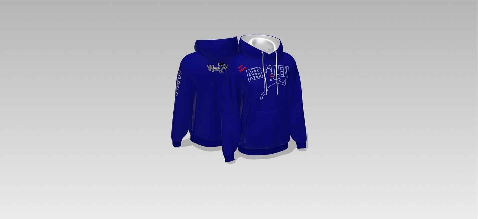 Premium Air Allen Cigar Mafia Hoodie – Bills Mafia Exclusive