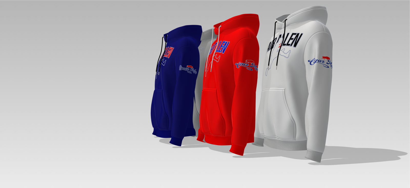 Premium Air Allen Cigar Mafia Hoodie – Bills Mafia Exclusive