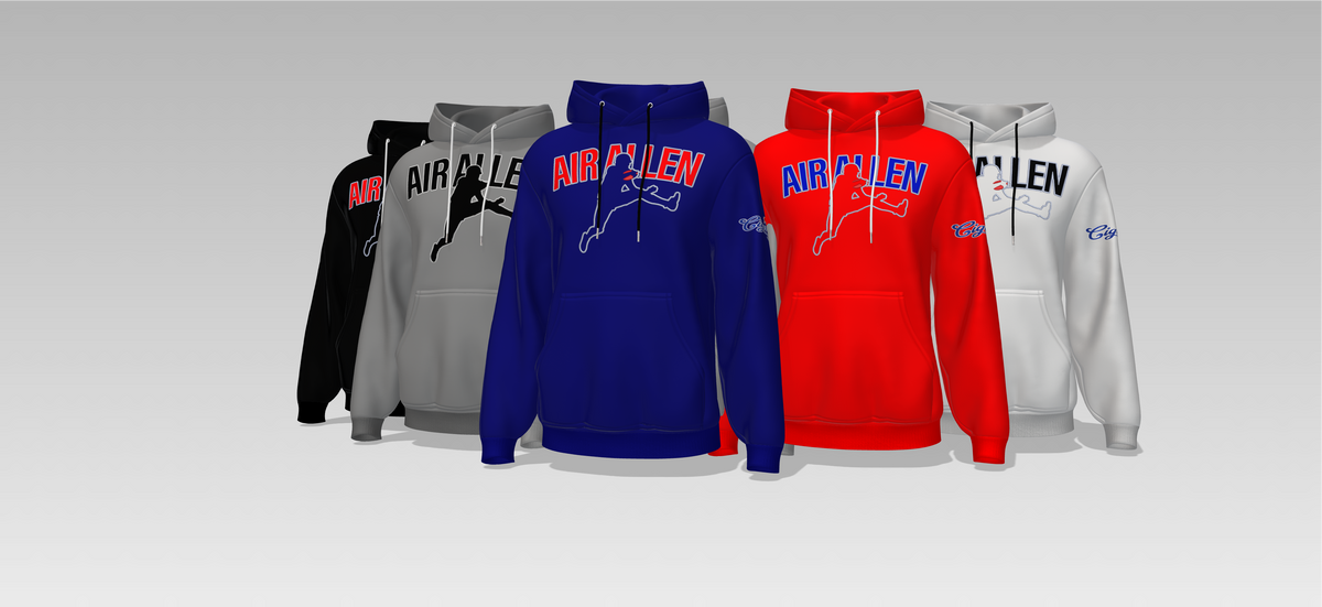 Premium Air Allen Cigar Mafia Hoodie – Bills Mafia Exclusive