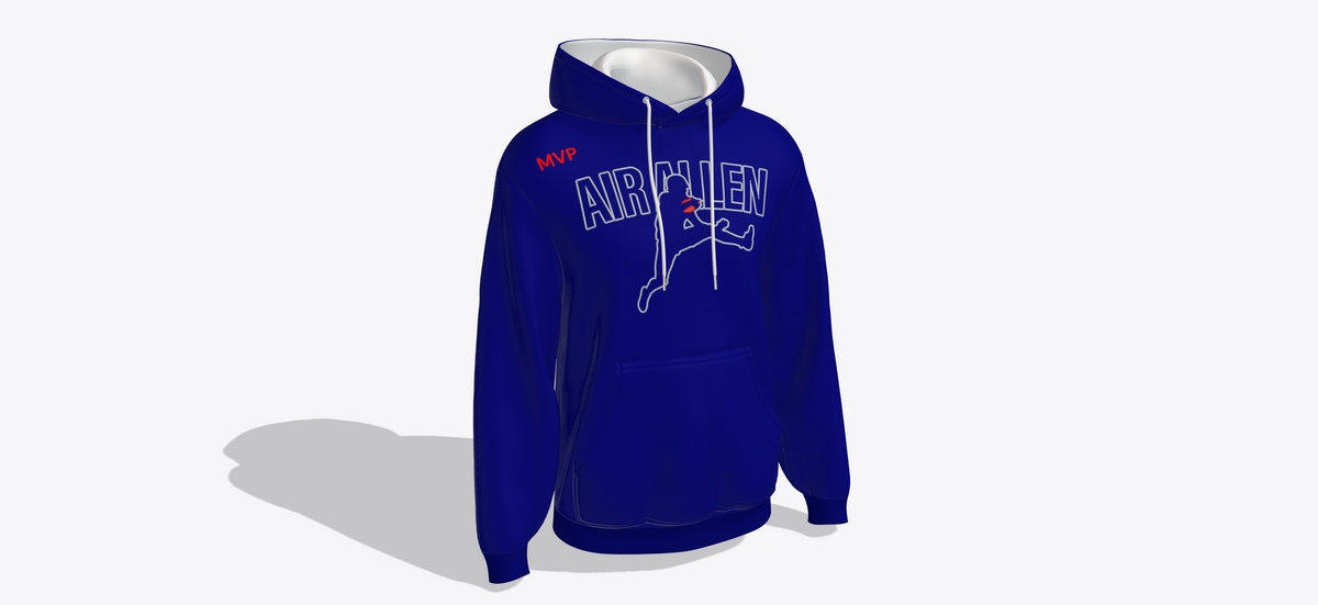 Premium Air Allen Cigar Mafia Hoodie – Bills Mafia Exclusive