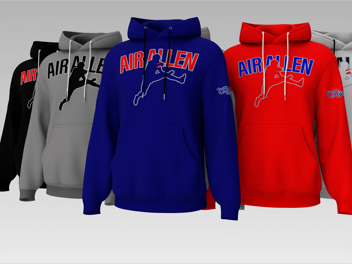 Premium Air Allen Cigar Mafia Hoodie – Bills Mafia Exclusive