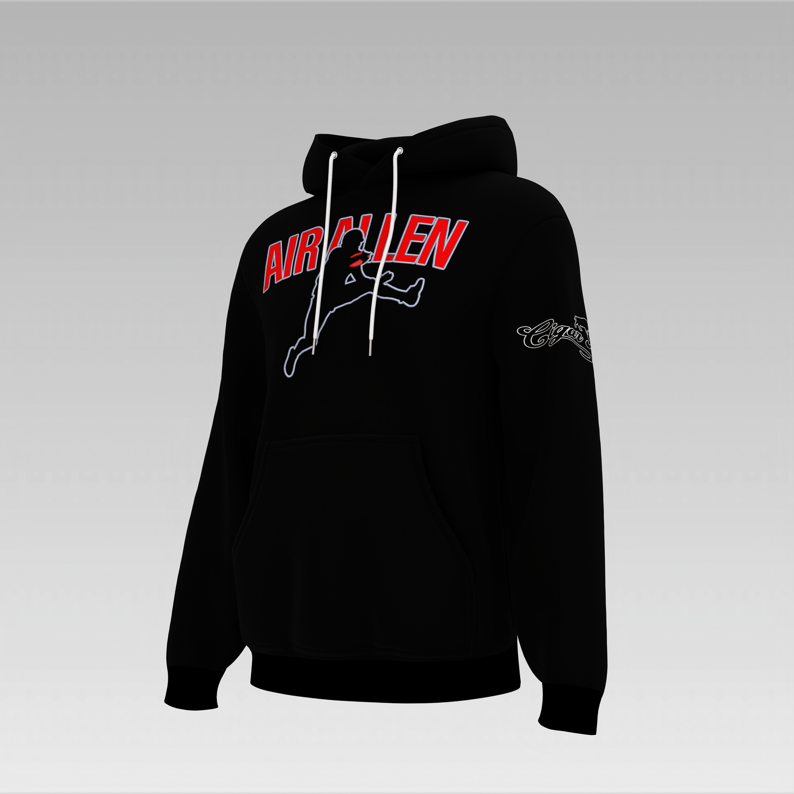 Premium Air Allen Cigar Mafia Hoodie – Bills Mafia Exclusive