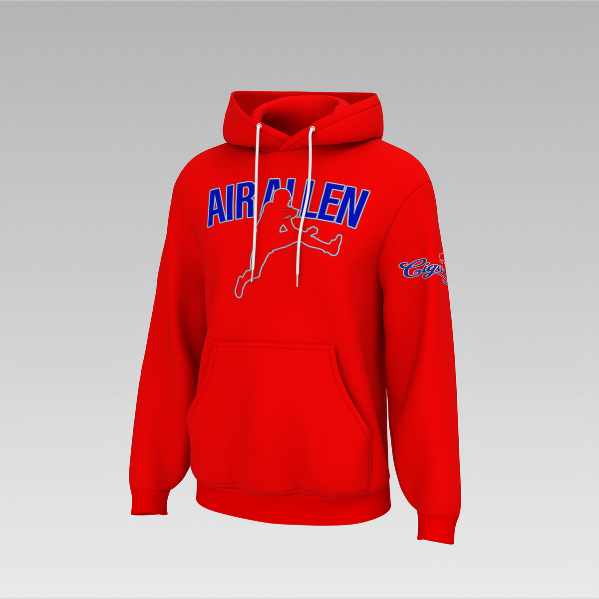 Premium Air Allen Cigar Mafia Hoodie – Bills Mafia Exclusive