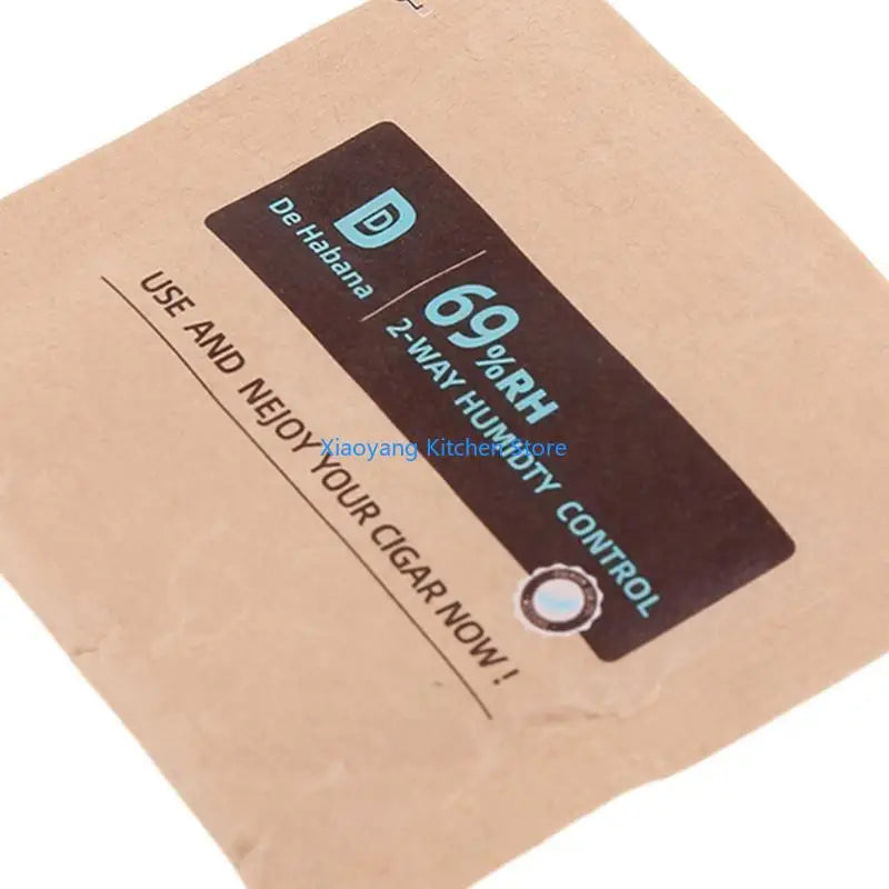 69HC 8g 69% RH 2-Way Humidity Control for Cigars Humidifier Moisturizing Package Cigar Slices Resealable Bag