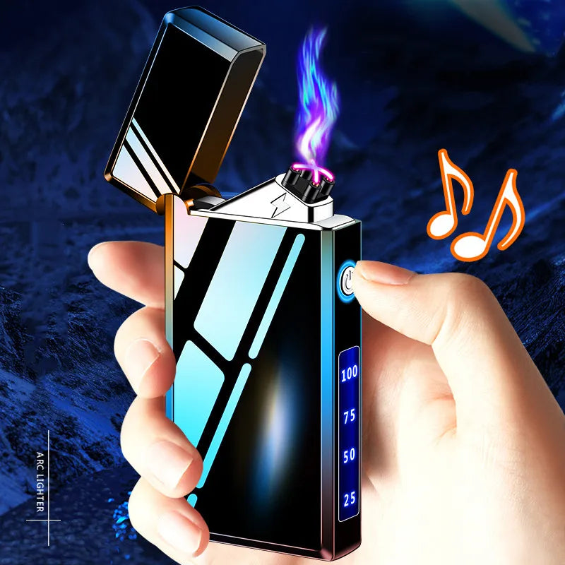 Type-C Double Arc USB Lighter Gift