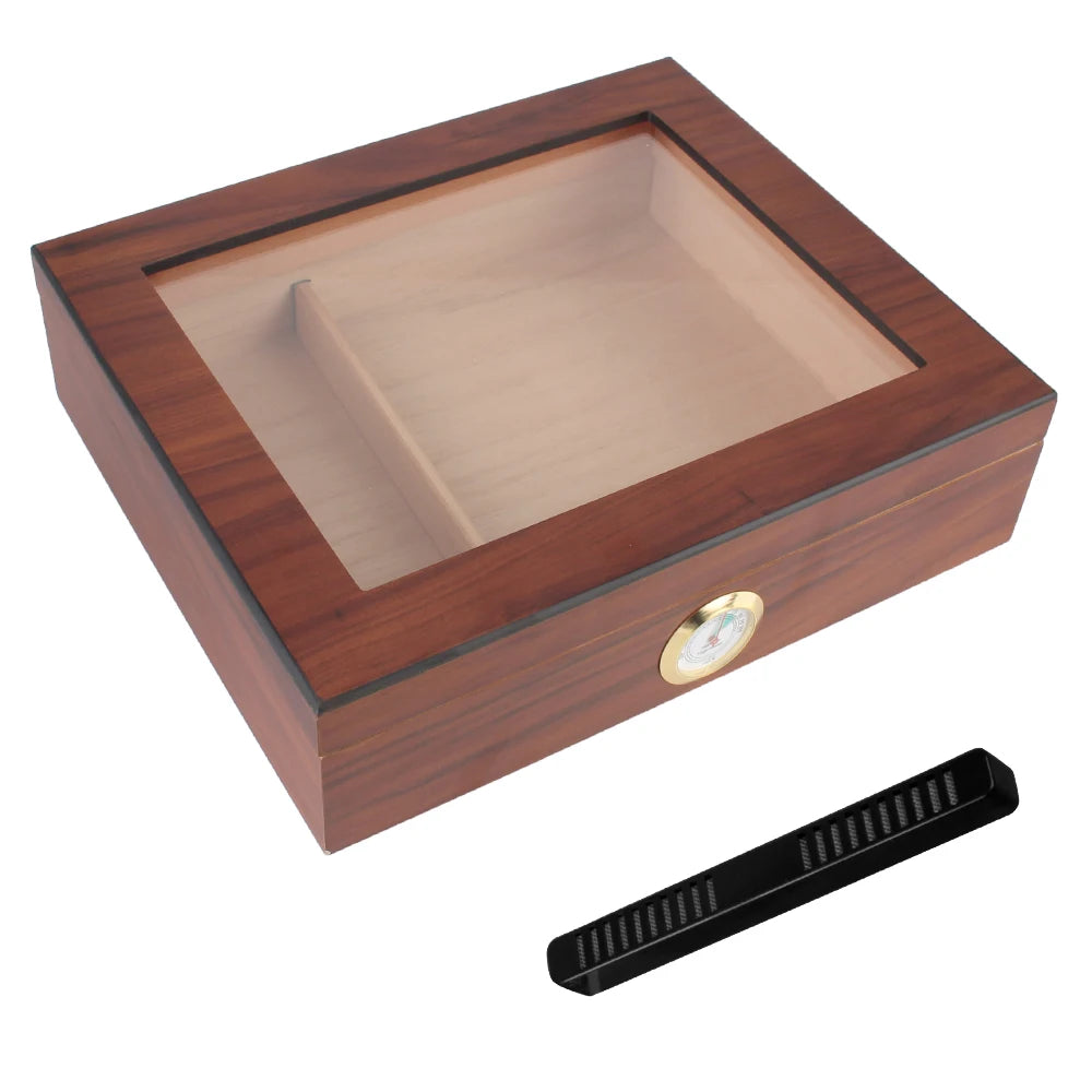 Red Transparent Humidor