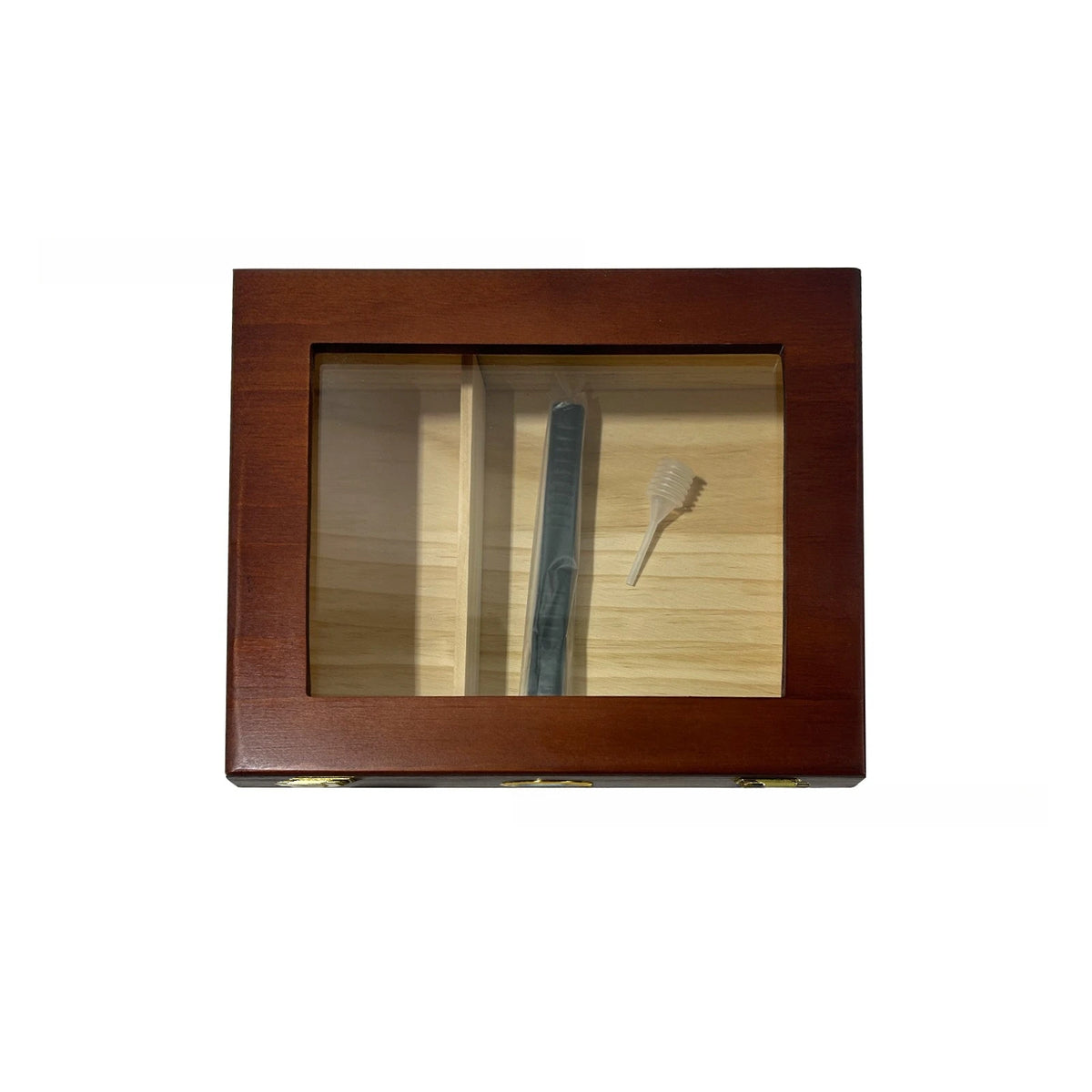 Black Flip-Top Humidor