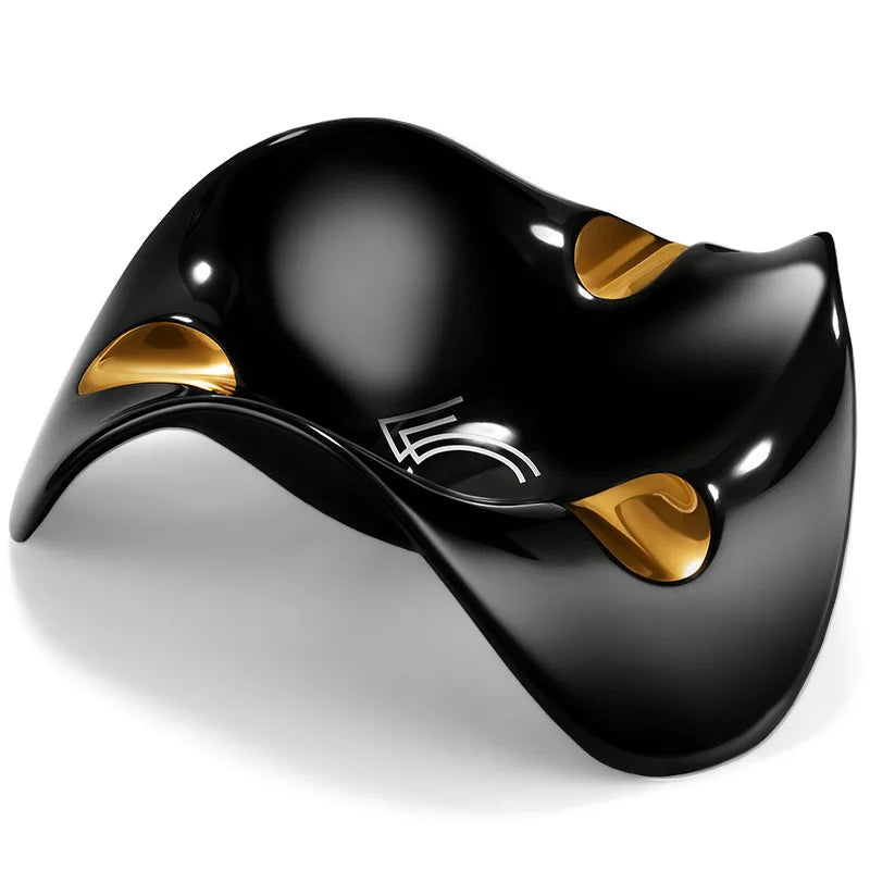 Wave Design Ceramic Ashtray