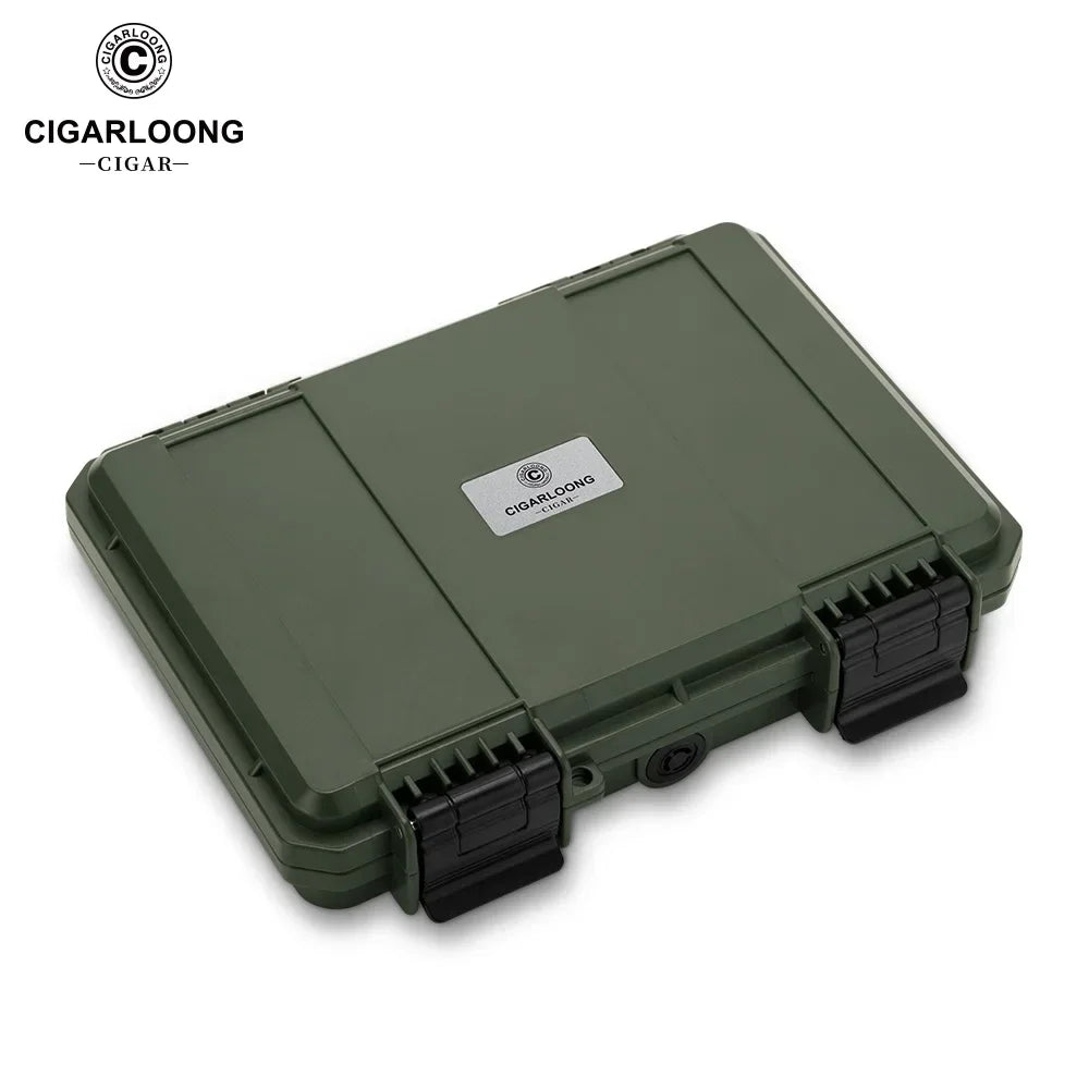 Flip Lid Creative Cigar Humidor Box Cases Cigar Travel Humidors Accessories for Cigars Accesories Portable Humidifier Cedar Home