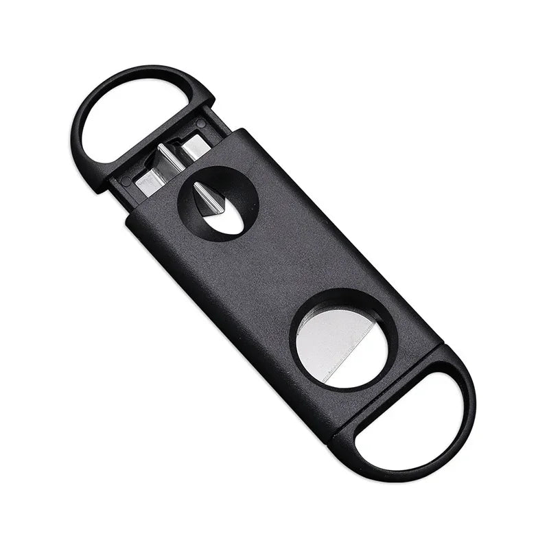 New Cigar Cutter knife V-cut Plastic Double-cut Scissors V-shaped Dual-purpose Cuban Cigar Cutter Sharp Portable Cigar Tool