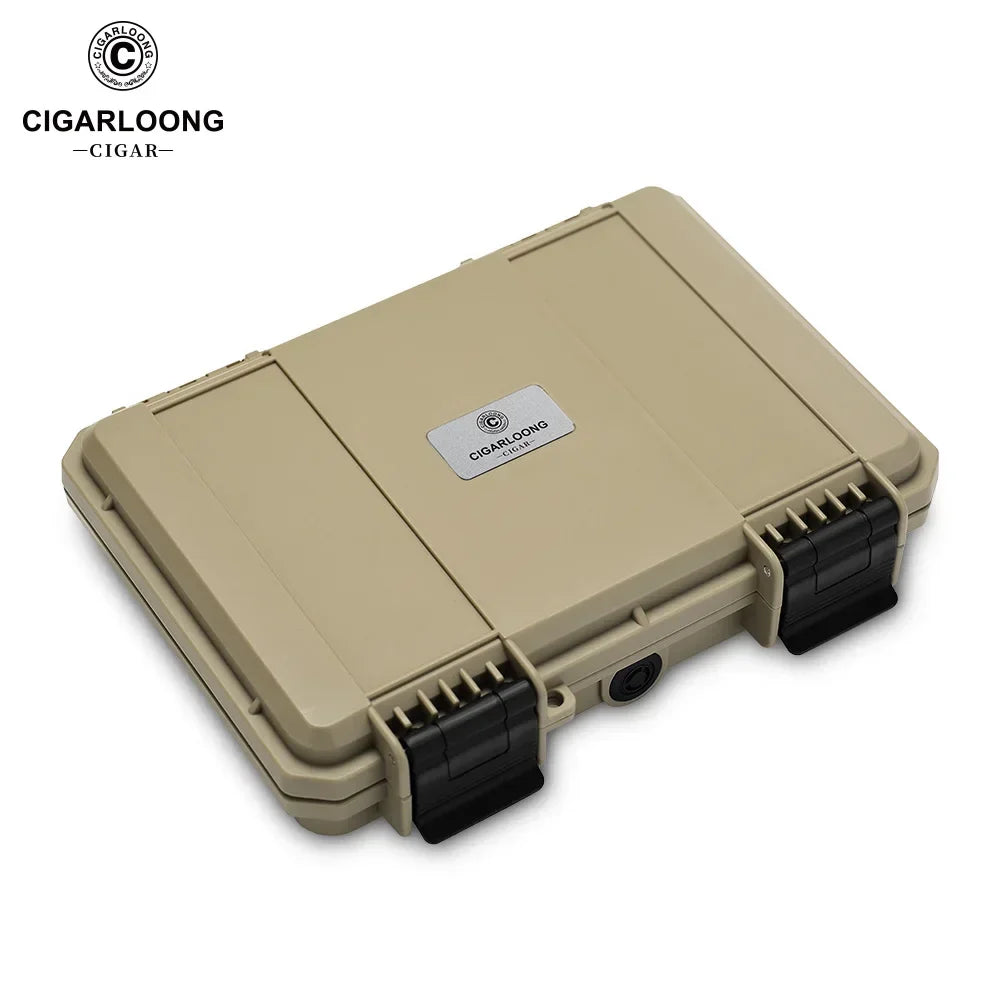 Flip Lid Creative Cigar Humidor Box Cases Cigar Travel Humidors Accessories for Cigars Accesories Portable Humidifier Cedar Home