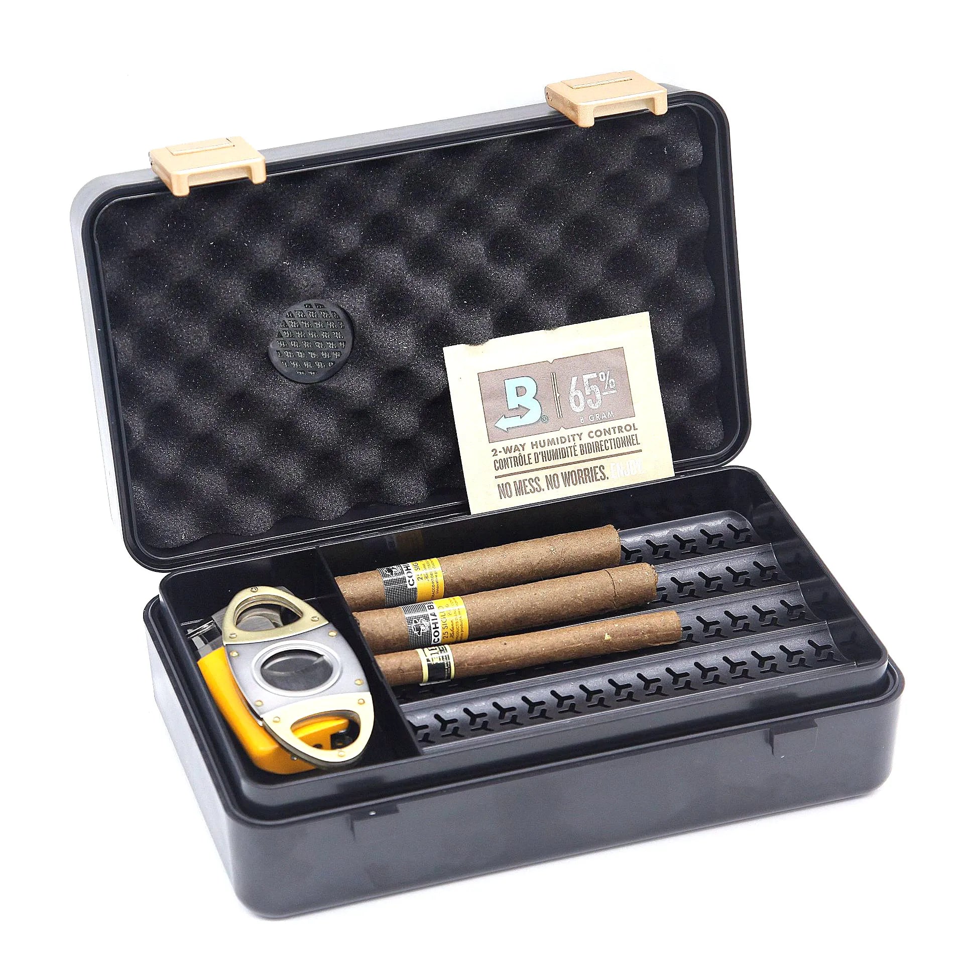 Black ABS Humidor