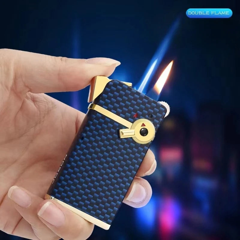 JOBON Dual Flame Butane Gas Lighter