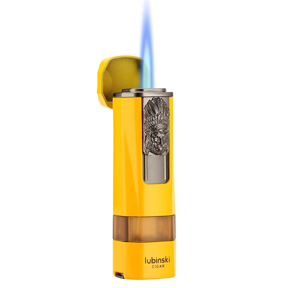 Metal Cigar Lighter with Punch