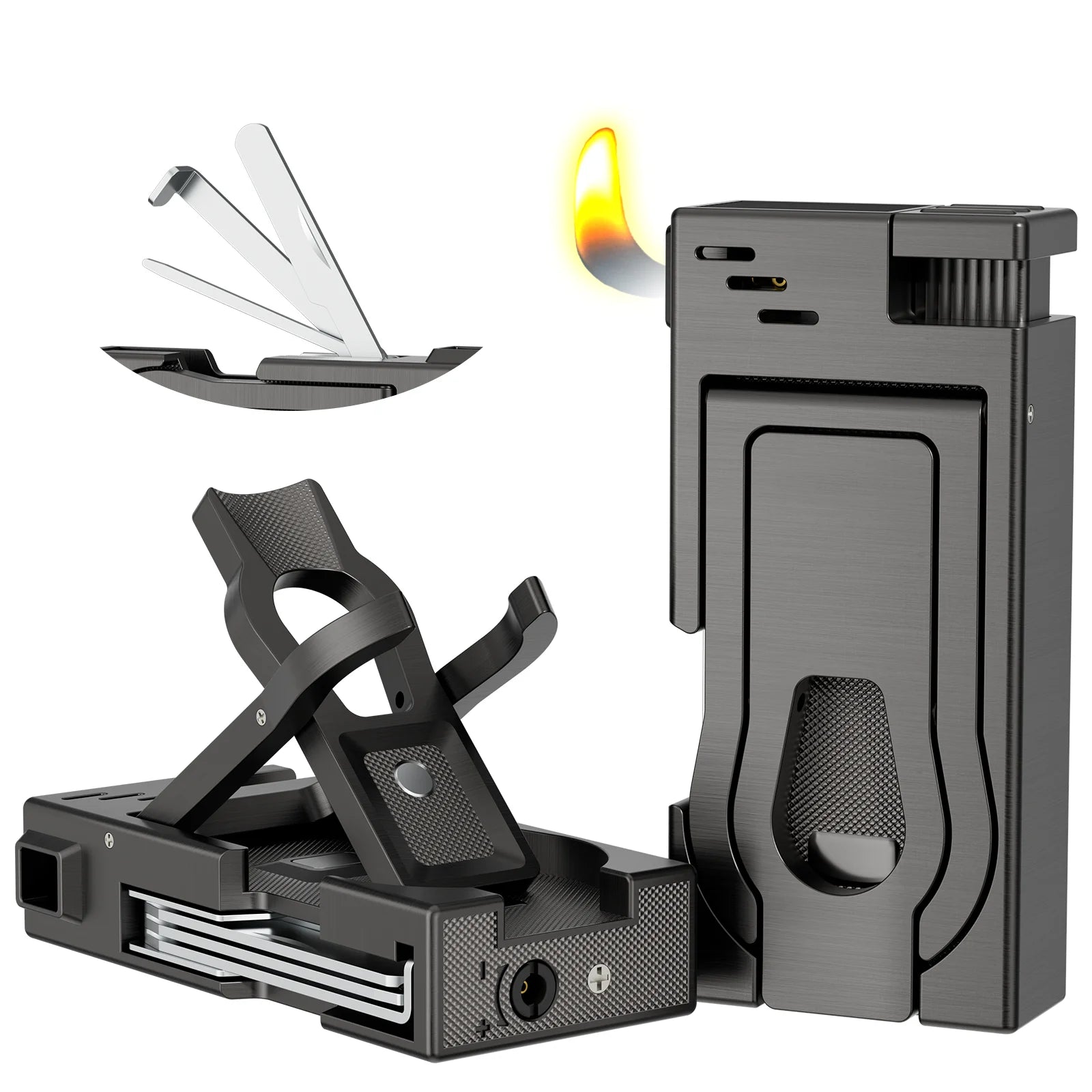 Multifunctional Pipe Lighter with Tools