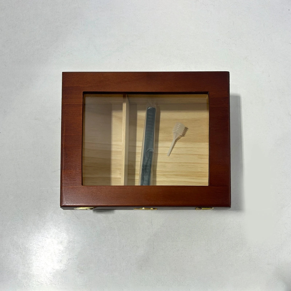 Black Flip-Top Humidor