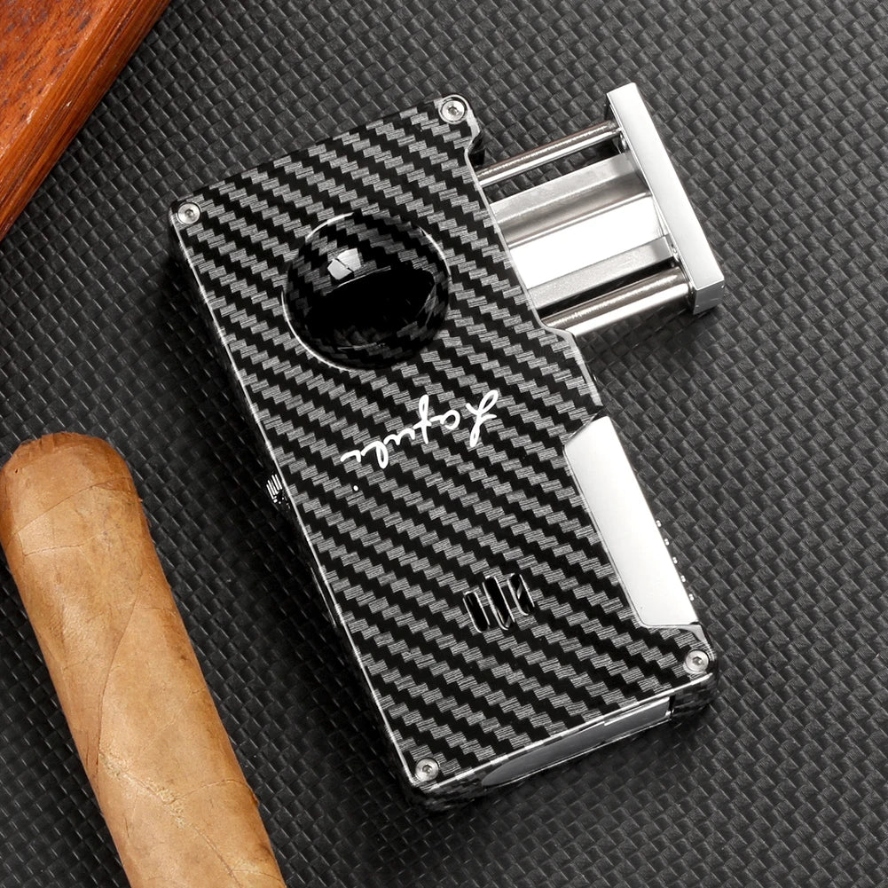 3-in-1 Metal Cigar Lighter with Drill