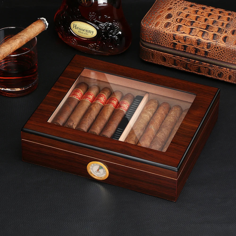GALINER Humidor Cigar Box Luxury Case...