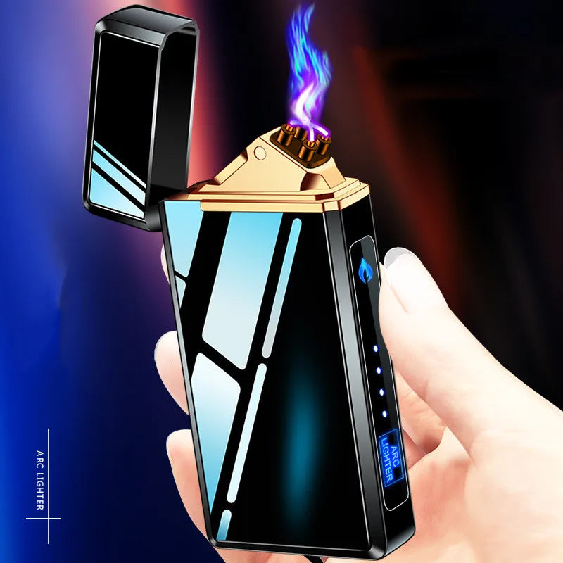 Touch Induction Arc USB Lighter with Custom Display