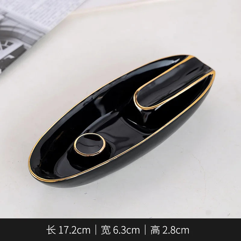 Unique Design Ceramic Ashtray