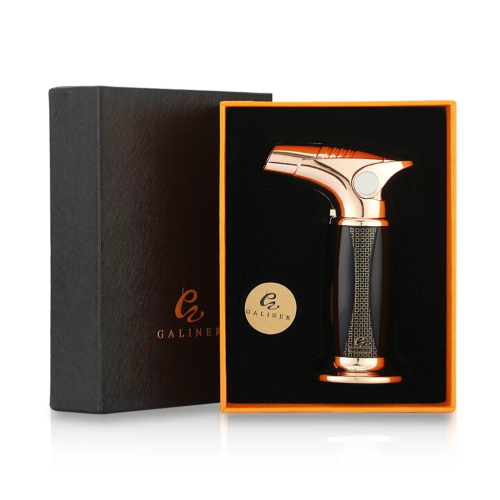 Galiner Metal Torch Cigar Lighter with Box